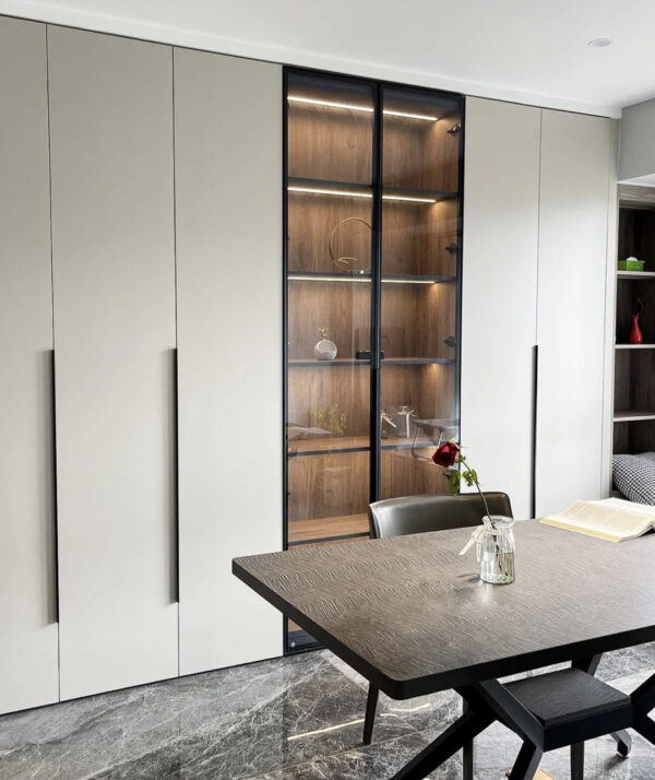 Clear Toughen Glass door