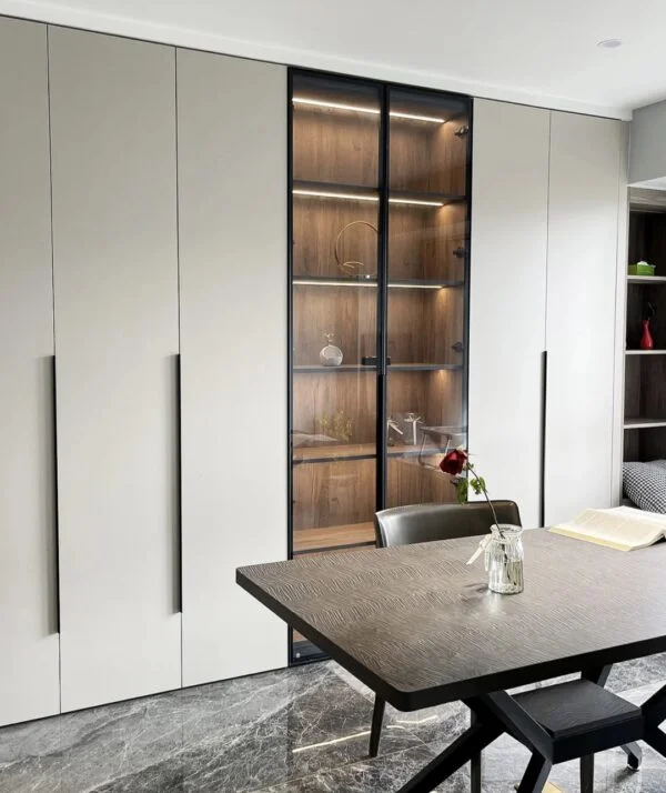 Clear Toughen Glass door