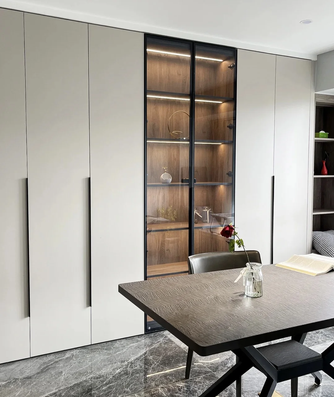 Clear Toughen Glass door