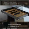 Premium-wardrobe-trouser-rack-800MM-1