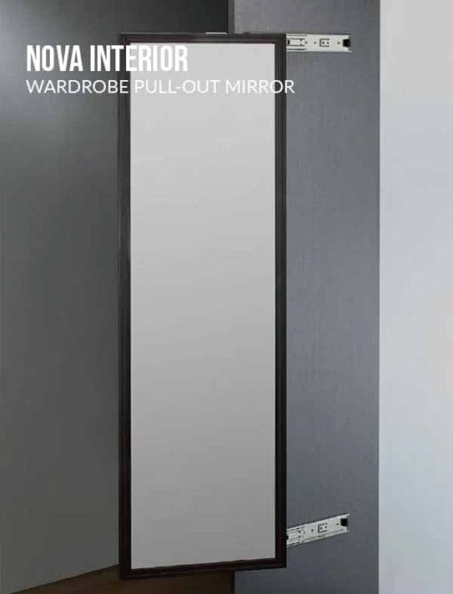 pull-out mirror