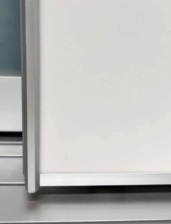 Bronze toughened glass sliding door with double tracks - Image 4