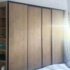 Four colour melamine sliding door set
