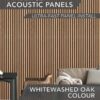 Timber slat acoustic panel