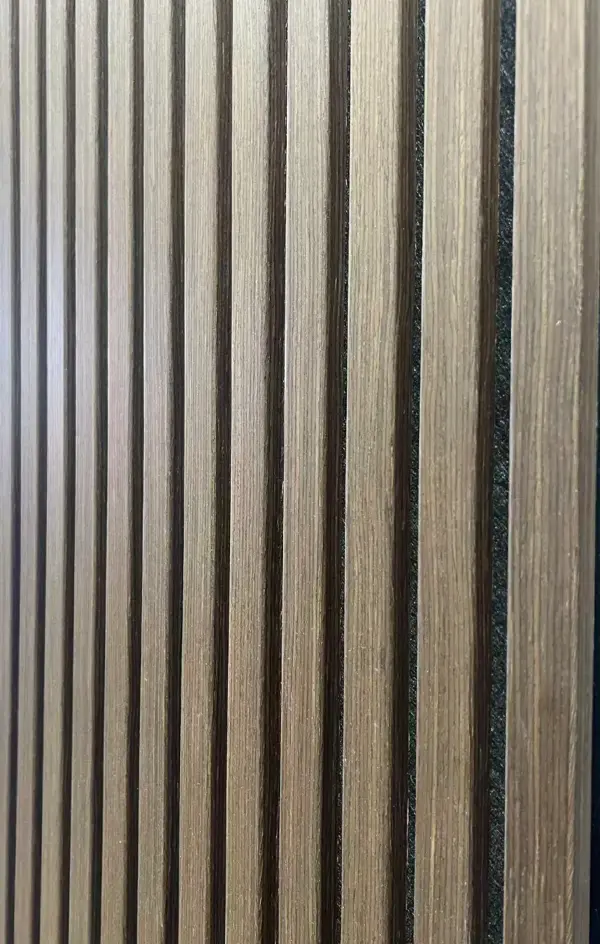 Premium Timber slat acoustic panel 2750x600MM - DARK OAK COLOUR - Image 4