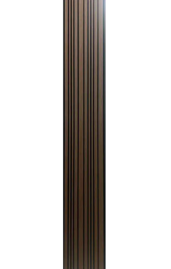 Premium Timber slat acoustic panel 2750x400MM - DARK OAK with Random Slat - Image 3