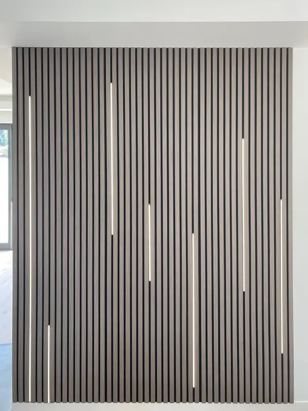 Acoustic Wall Panel 2400x600-Grey Oak