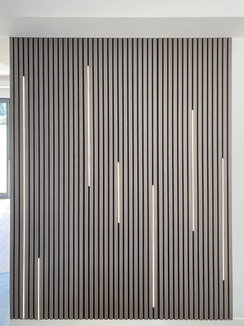Acoustic Wall Panel 2400x600-Grey Oak