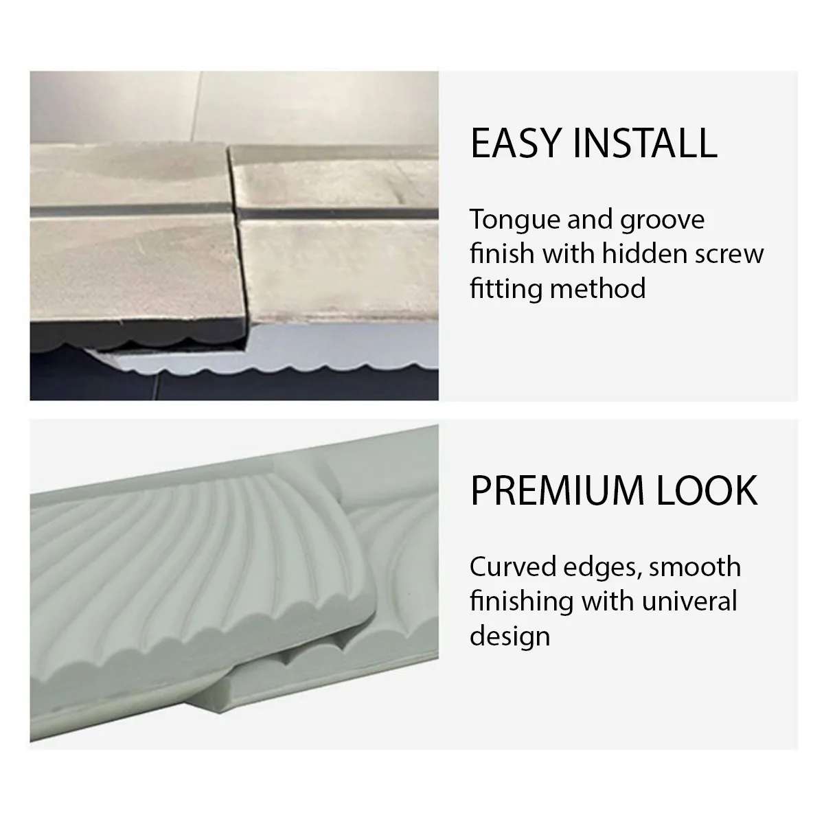 Feather Look Stone 900x200MM - Earth Grey colour - Image 9