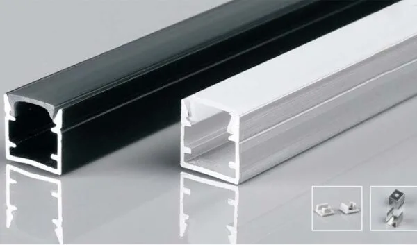 10x10 Aluminum surface mounting LED channel