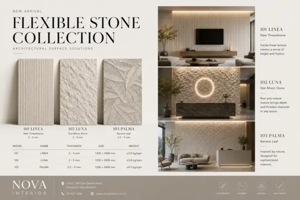 Flexible Stone Collection - 102 LUNA 1200x2400mm - Image 3